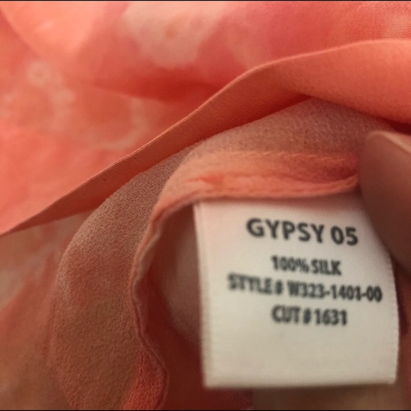 Gypsy 05 Coral Silk High low tank Size S - Picture 3 of 4